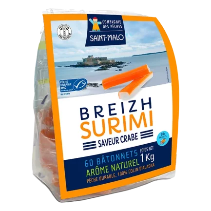 Bâtonnets Breizh Surimi 1kg