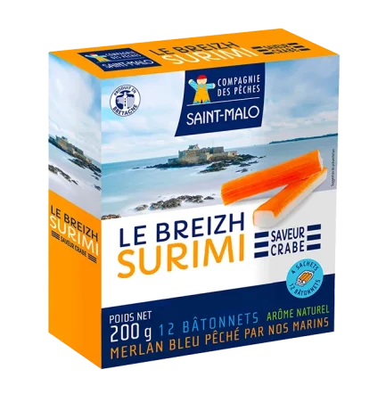 Bâtonnets Breizh Surimi 200g