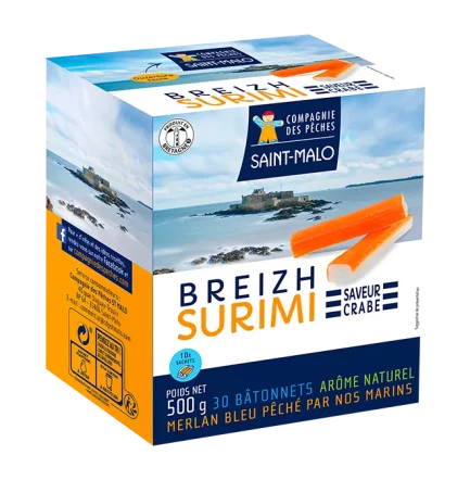 Bâtonnets Breizh Surimi 500g