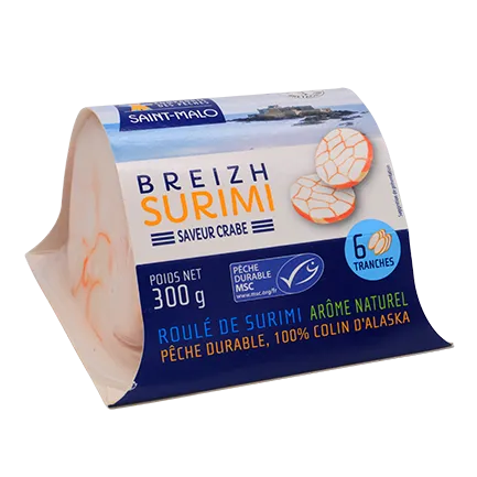 Roulés de surimi