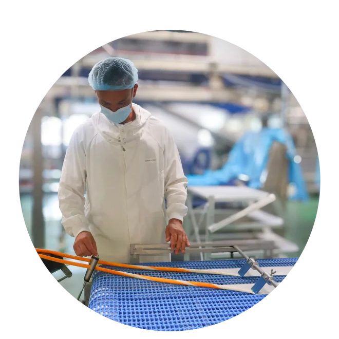 Nos collaborateurs fabrication surimi